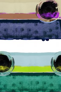 Gelaagde kleuren en cirkels door cartissi