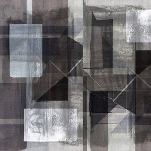 Gelaagde geometrische abstractie door cartissi