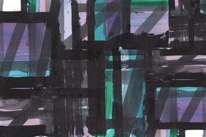 Gelaagde geometrische kleuren door cartissi