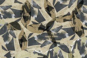 Gelaagde geometrische bladeren door cartissi