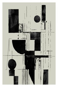 Moderne abstracte geometrie door cartissi