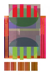 Moderne geometrische lagen door cartissi