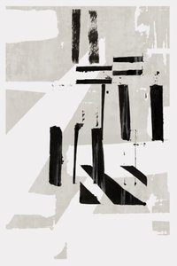 Monochrome abstracte lijnen door cartissi