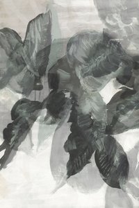 Monochroom botanisch patroon door cartissi