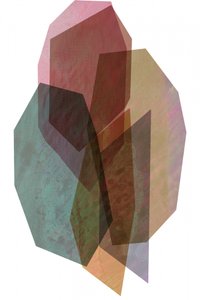 Gedempte geometrische lagen door cartissi