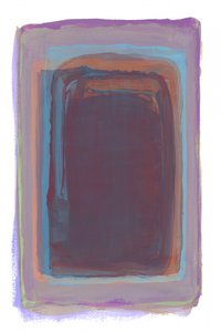 Ingetogen, gelaagde abstracte kunst door cartissi