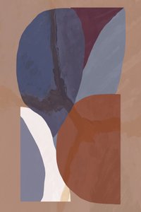Organische abstracte vormen door cartissi