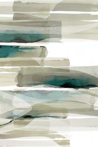 Biologisch, abstract, blauwgroen door cartissi