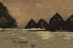 De serene bergkust