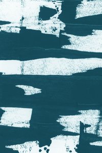 Abstracte streken in blauwgroen door cartissi