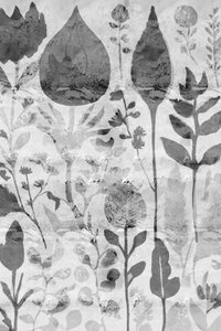 Botanische tuin met reliëf