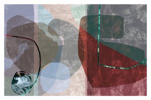 Doorschijnende abstracte lagen door cartissi
