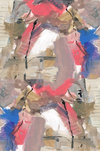 Levendige abstracte penseelstreken door cartissi