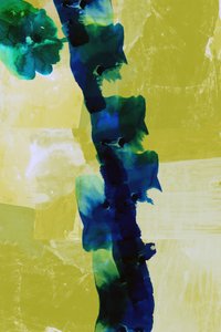 Levendige abstracte stroming door cartissi