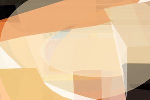 Warme abstracte vormen door cartissi