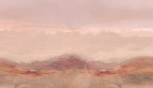 Warme woestijnhorizon door cartissi