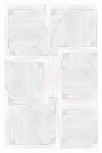 Wit, geometrisch, abstract door cartissi
