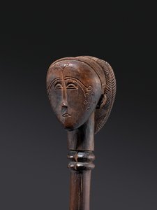 Staf (hout) door culture Ovimbundu