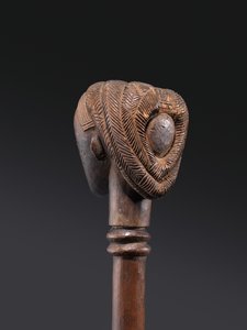 Staf (hout) door culture Ovimbundu