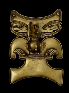Hanger van een Sjamaan die in een Toekan Verandert, 500-1550 AD