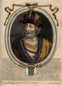 Portret van Lodewijk I de Vrome of 