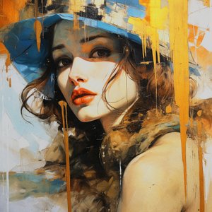 Mode ontwerp schets vrouw