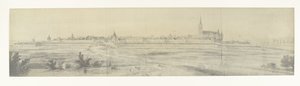 Gezicht op Elburg, 1672