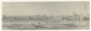 Gezicht op Kampen, 1672 (series title)