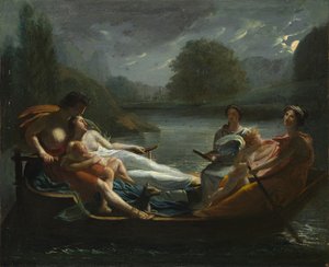 De Droom van Geluk door imitator of Pierre Paul Prud