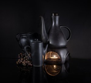 Dark Ceramics Kaarsengloed door larryliu