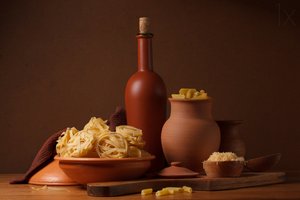 Italiaans keukenstilleven