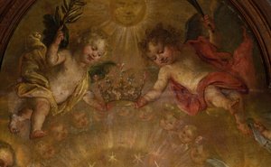 Parochiekerk (Sint-Walburgakerk). Schilderij. Nicolas De Liemaeckere door or Liemaecker Nicolaas de Liemakere