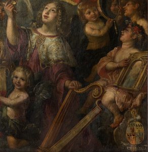 Parochiekerk (Sint-Walburgakerk). Schilderij. Nicolas De Liemaeckere door or Liemaecker Nicolaas de Liemakere