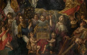 Parochiekerk (Sint-Walburgakerk). Schilderij. Nicolas De Liemaeckere door or Liemaecker Nicolaas de Liemakere