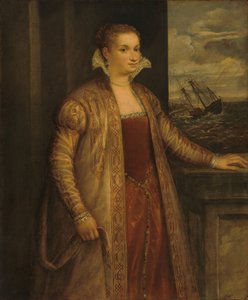 Emilia di Spilimbergo door possibly begun by Gian Paolo Pace Assistant of Titian