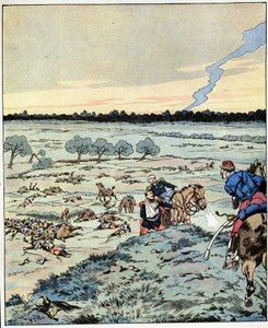 Slagschepen? Er zijn er geen meer! Een antwoord van een generaal aan een officier die om versterking vroeg bij de Slag om Reischoffen, bekend om zijn zware plicht in 1870. Illustratie van Job (Jacques Marie Gaston Onfray en Breville) (Jacques-Marie) (1858-