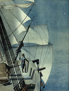 Expeditie van Egypte (1798-1801): terugkeer van Alexandrië naar Egypte aan boord van de fregat 