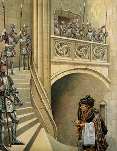 Geschiedenis van Frankrijk in de Middeleeuwen: Olivier Le Dain (of Le Daim) door pseudonym for Onfray de Breville Jacques Job
