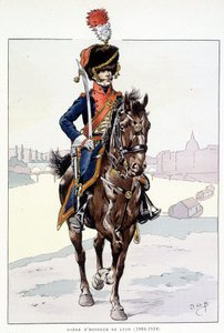 Ruiter van de erewacht van Lyon (1804-1814) - in 