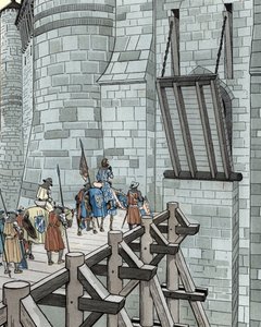 Honderdjarige Oorlog: Philippe VI van Valois vraagt asiel aan in het Kasteel van Broye (1346)