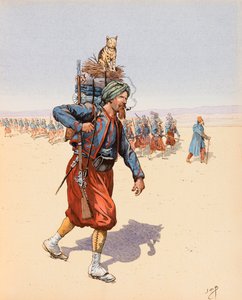 Le Zouzou (Zouave op expeditie in de woestijn), Privécollectie