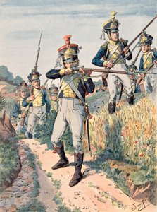 Jacques Marie Gaston Onfroy de Breville - Uniformen van de Franse troepen: Legioen van de Vistula, infanterie