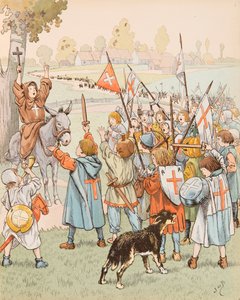 De Kinderkruistocht in Jeruzalem in 1212, Privécollectie