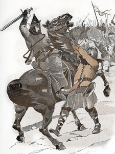 Lodewijk VI de Dikke bij de Slag van Bremule (1119) 