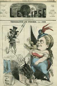 Olympe Audouard (1830-1890), Franse feministe en zijn vijand Jules Barbey d