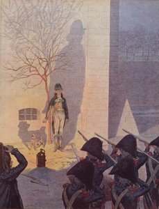 De executie van de hertog van Enghien