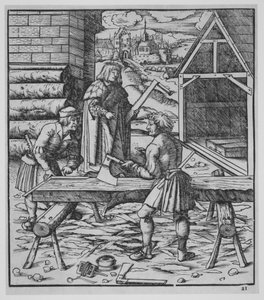 Timmerlieden, ca. 1500