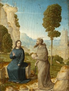 De Verzoeking van Christus door the Elder Juan de Flandes