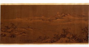 Winterlandschap door Unknown artist
