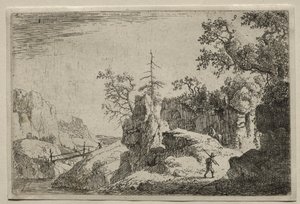 Een berglandschap